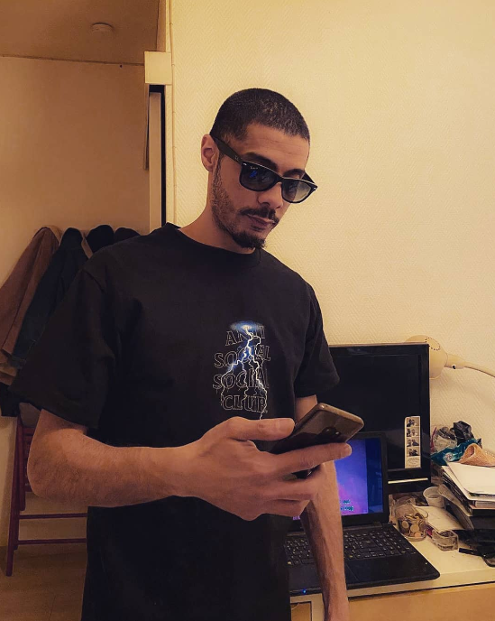 Anti Social Social Club Twister Tee (FW19) Black