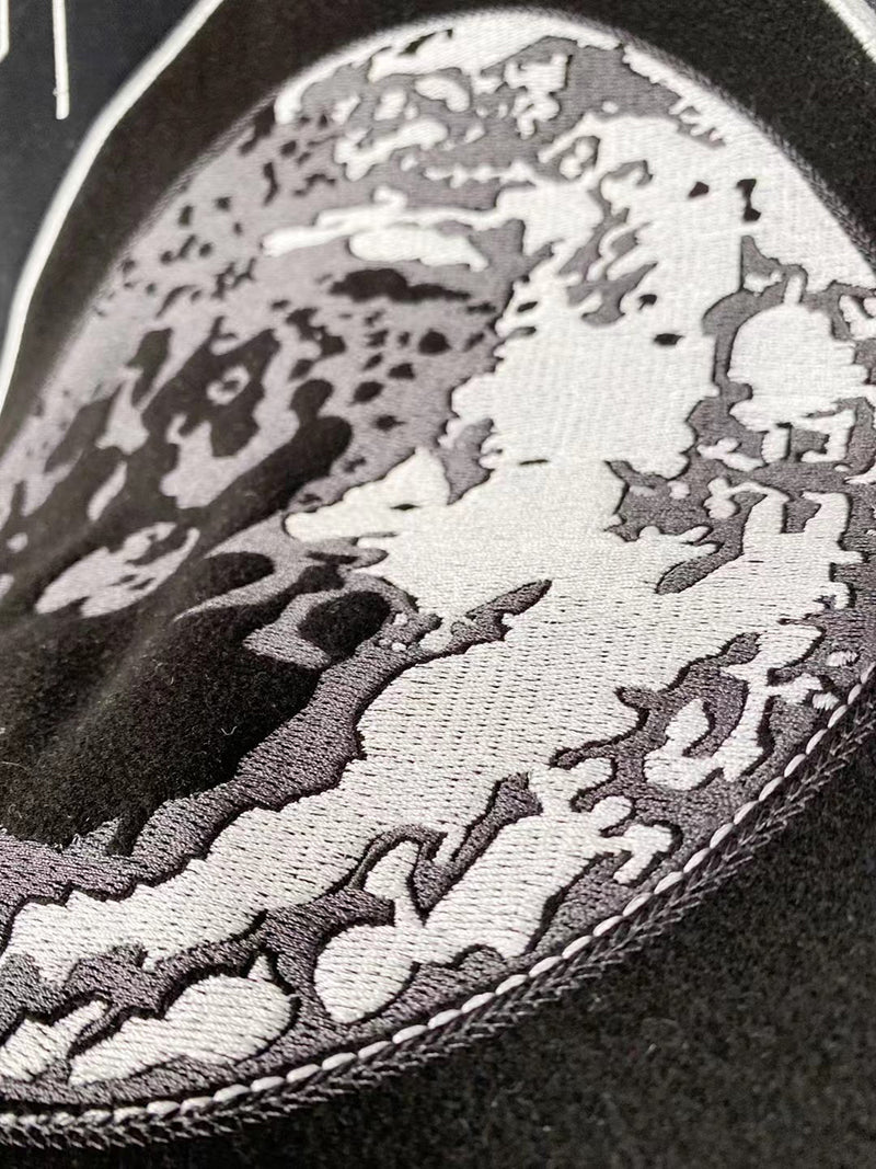 OFF-WHITE c/o Virgil Abloh Meteor Moon Bomber Jacket in Black