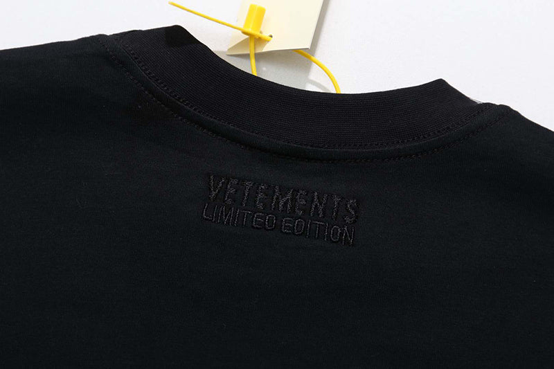 VETEMENTS Palmtree T-shirt | Black