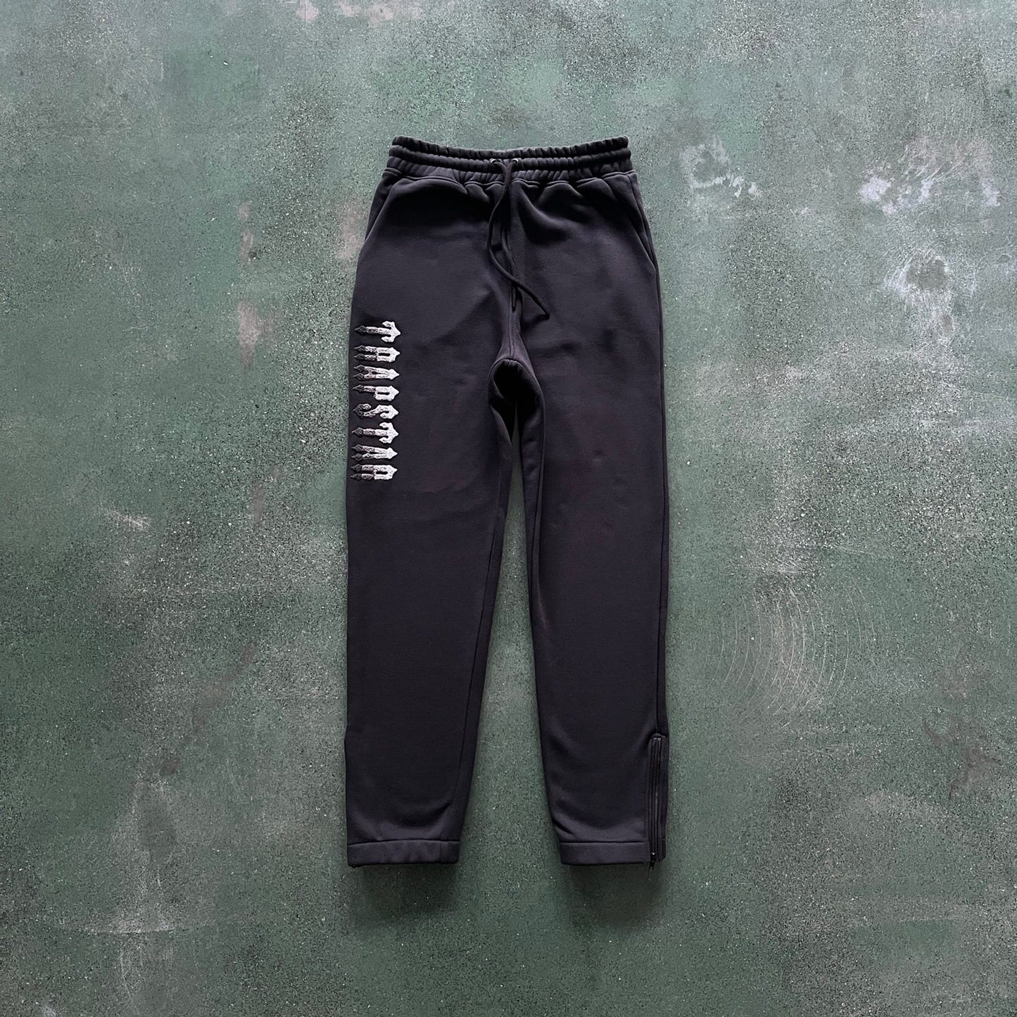 Tapstar Chenille Decoded 2.0 Hooded Tracksuit-Black/Grey