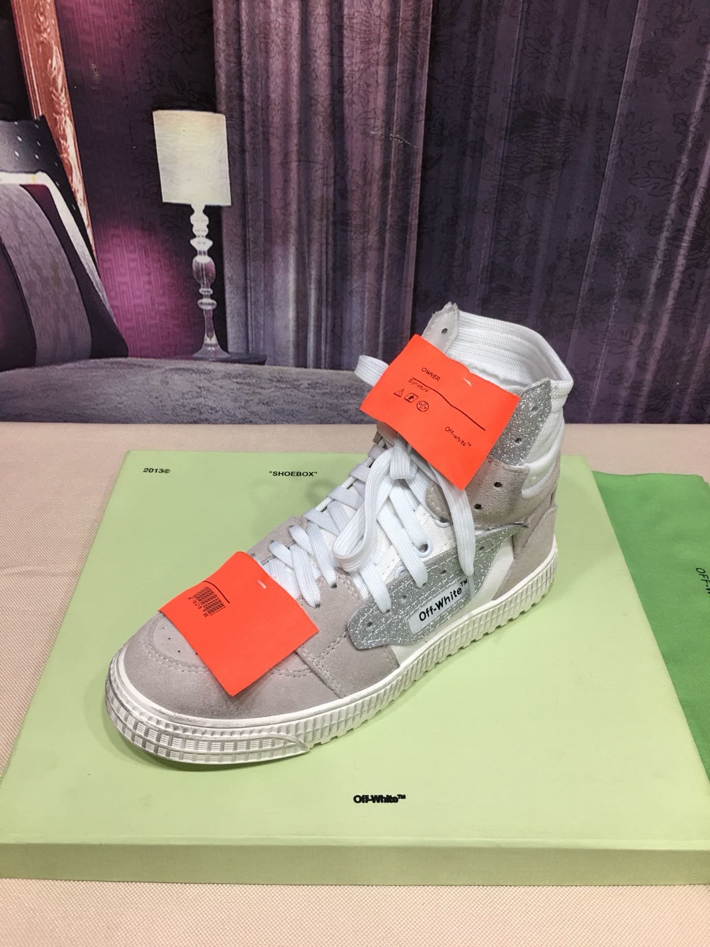 Off-White Off Court 3.0 High Beige FW19
