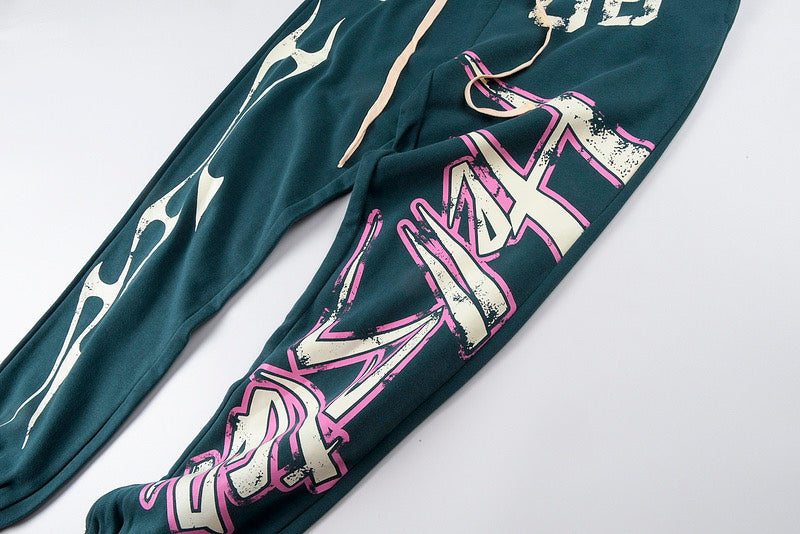 Hellstar Capsule 8 Sweatpants Green