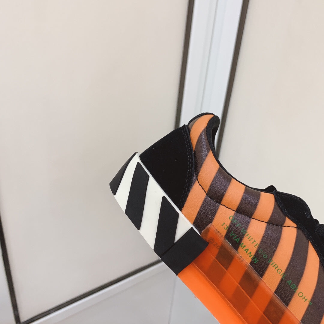 Off-White Low Vulc Black Orange