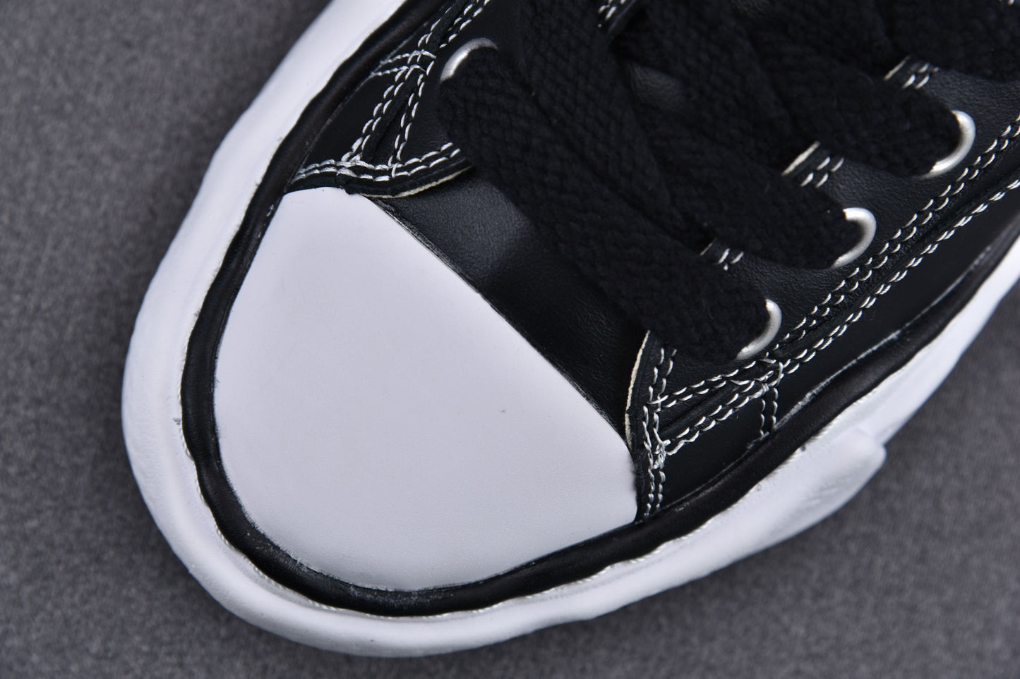 Maison Mihara Yasuiro Baker OG Low Top Leather Black