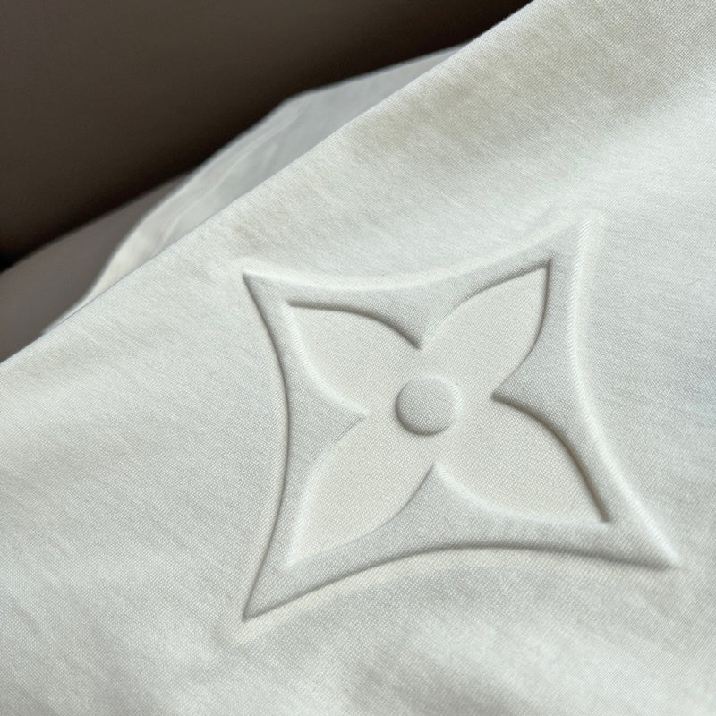 Louis Vuitton Relief Logo Tee White