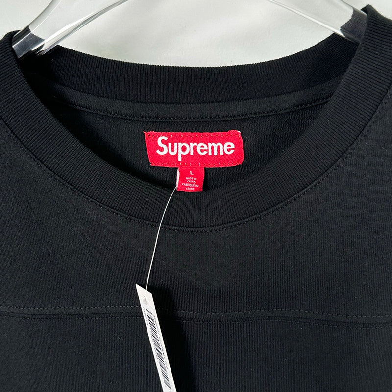 Supreme Mascot L/S Football Top Black