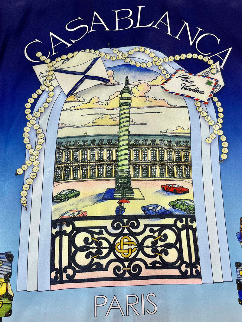 CASABLANCA Place Vendome Silk Shirt