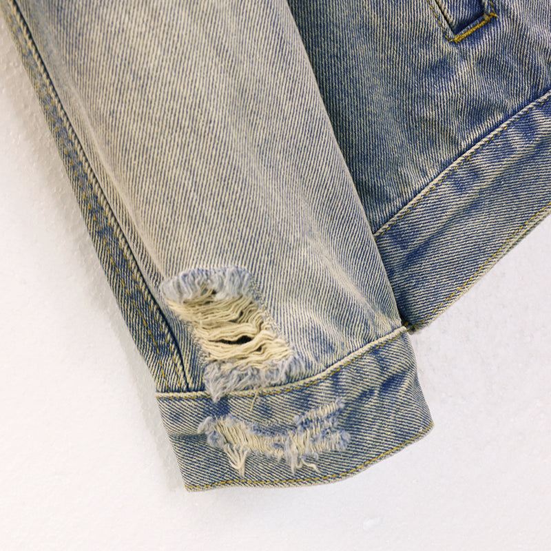 PALM ANGELS Oversized denim jacket Palm Angels