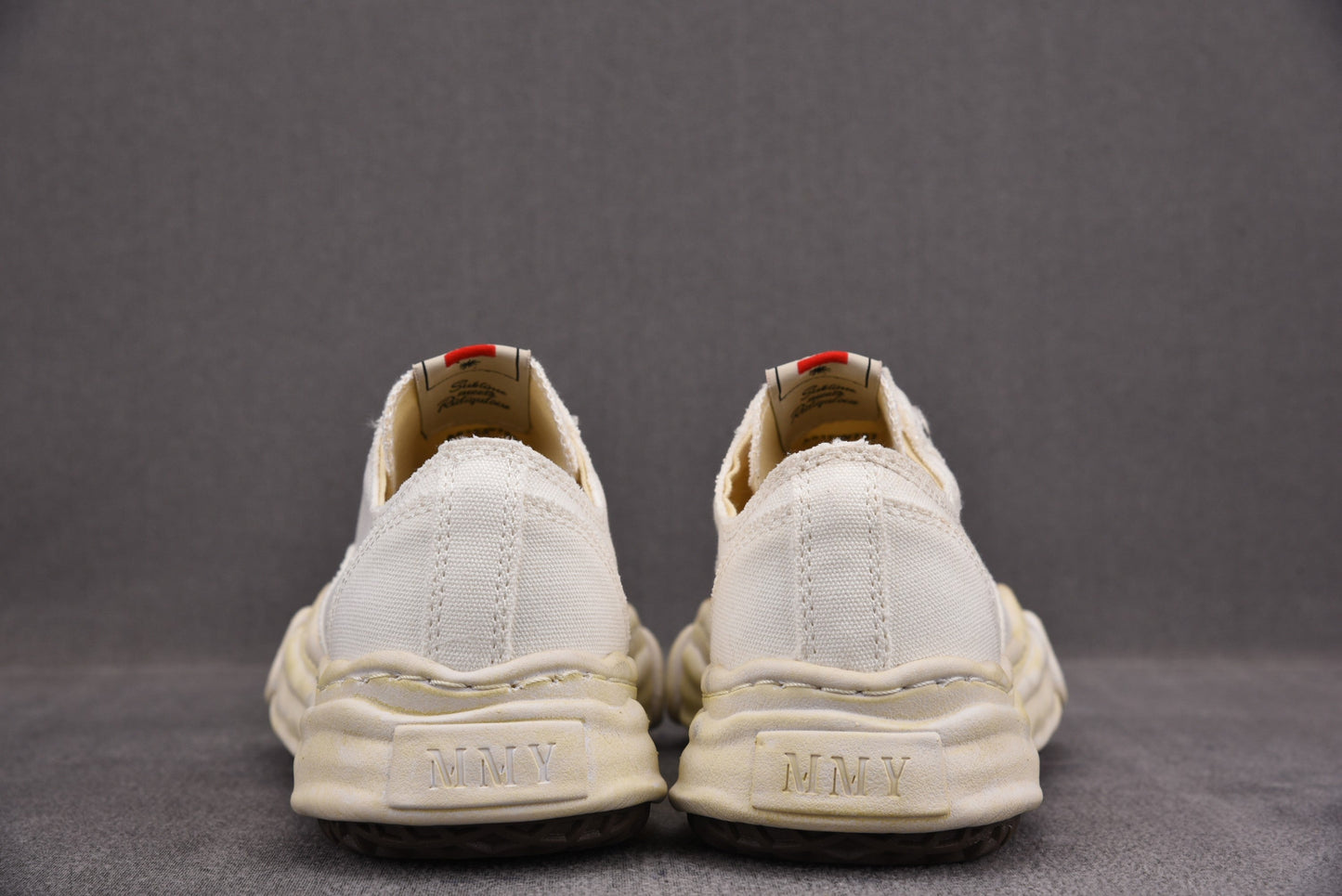 Maison Mihara Yasuiro Baker OD OG Sole Canvas Low White