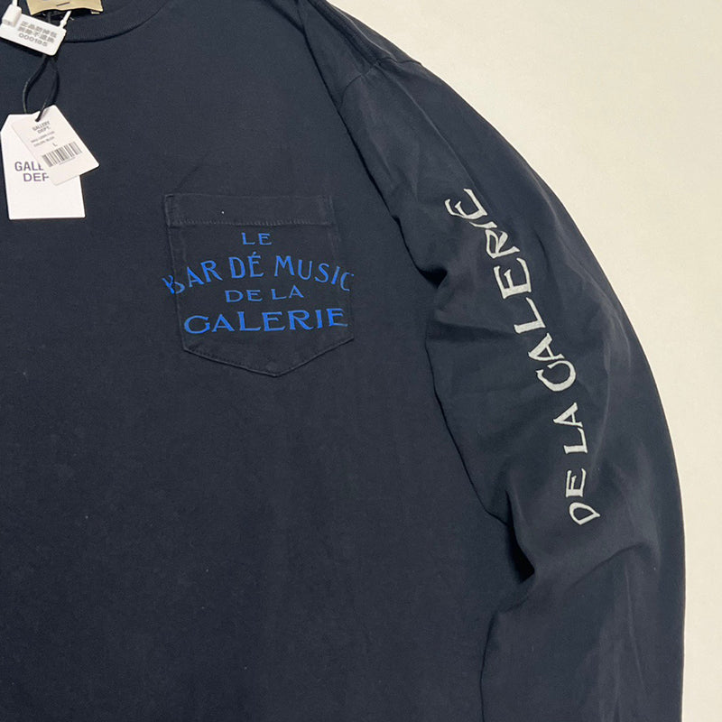 Gallery Dept. Le Bar Shop L/S Tee Navy