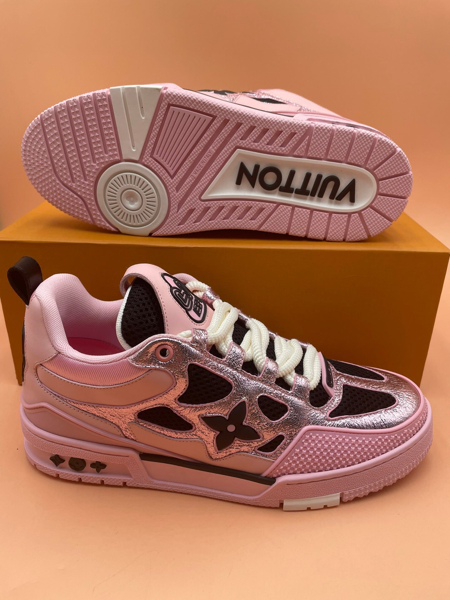 Louis Vuitton LV Skate Sneaker Pink