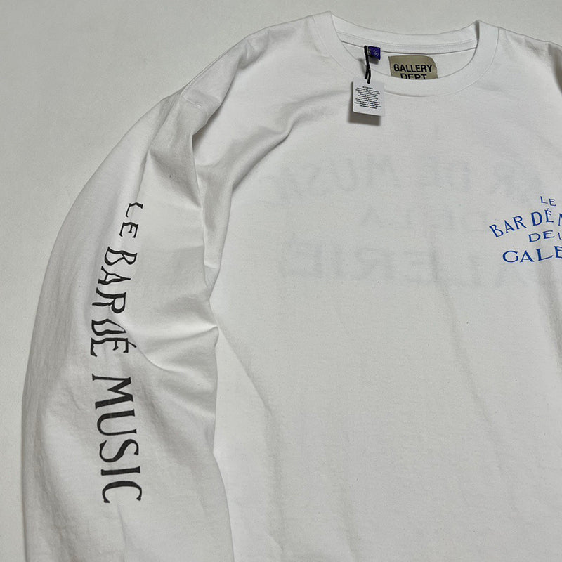 Gallery Dept. Le Bar Shop L/S Tee White
