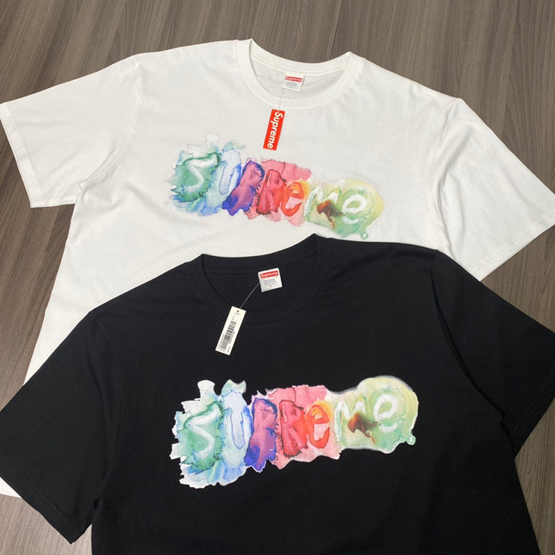 Supreme Watercolor Tee White - SS23