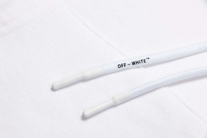 Off-White Brush Arrow Hoodie White
