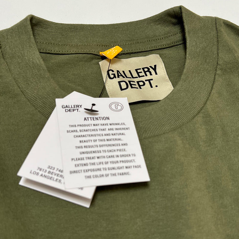 Gallery Dept. - French Souvenir Olive Green Cotton-Jersey