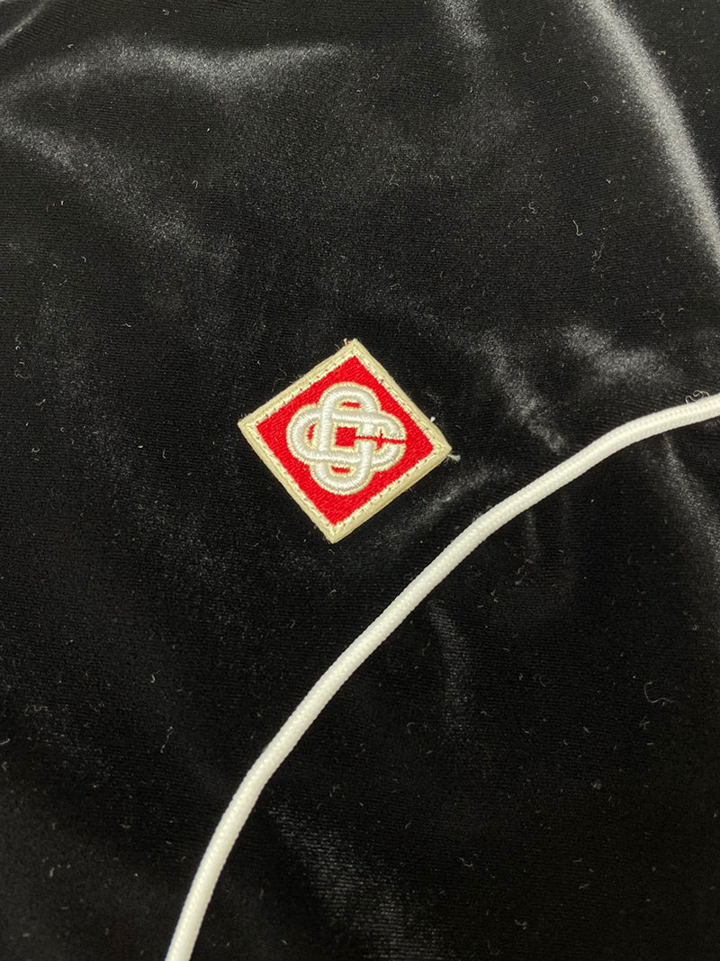 Casablanca  Laurel Track Jacket Black/Yellow