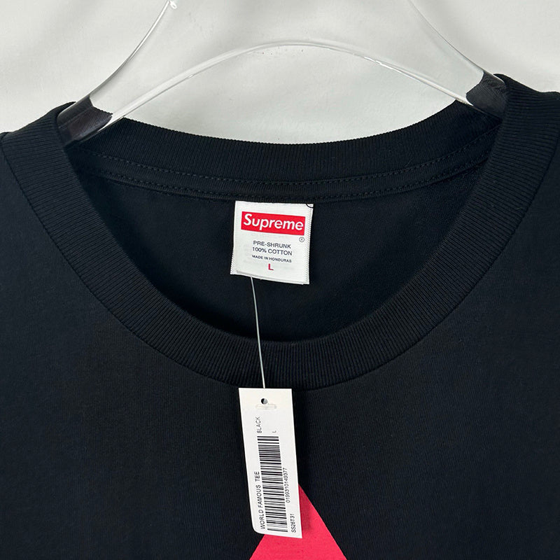 Supreme World Famous Tee 'Black'