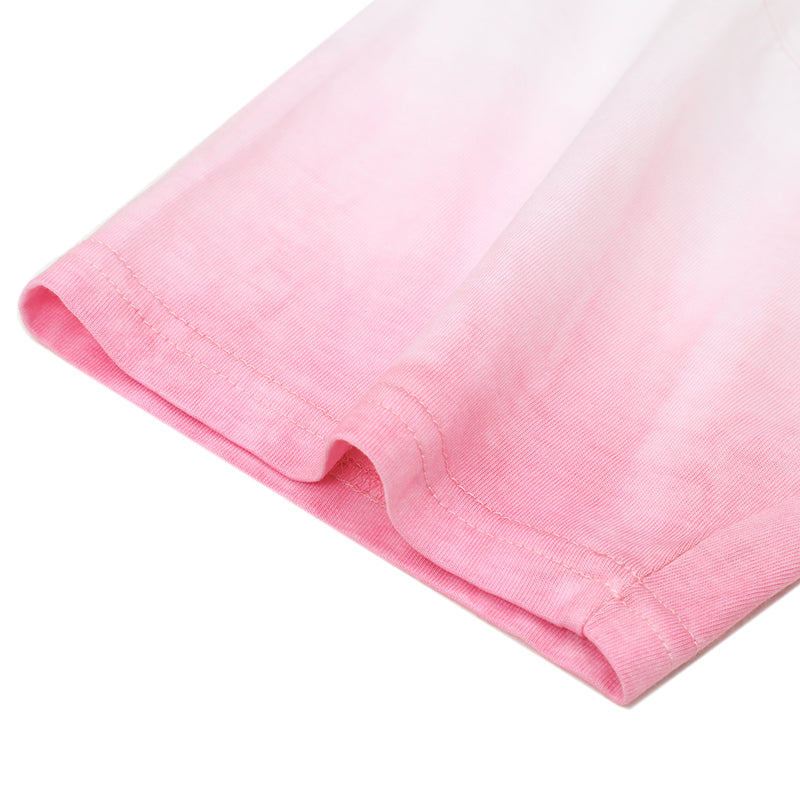 Palm Angels logo dégradé T-Shirt White/Pink