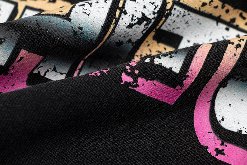 Off-White Digit Bacchus Cotton Sweatshirt Black