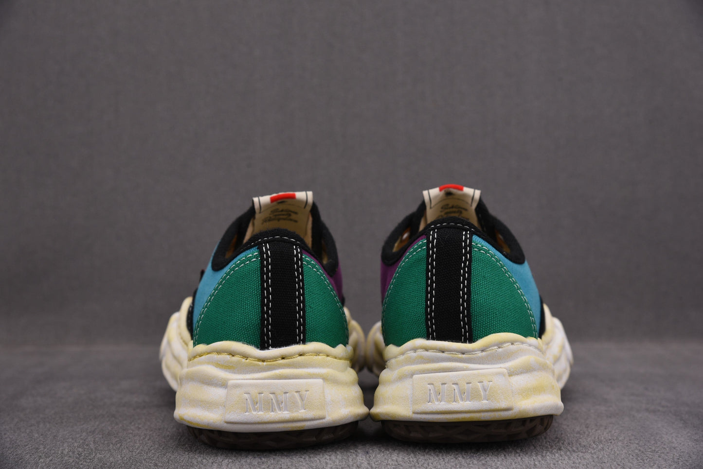 Maison Mihara Yasuiro Baker OD OG Sole Canvas Low Blue