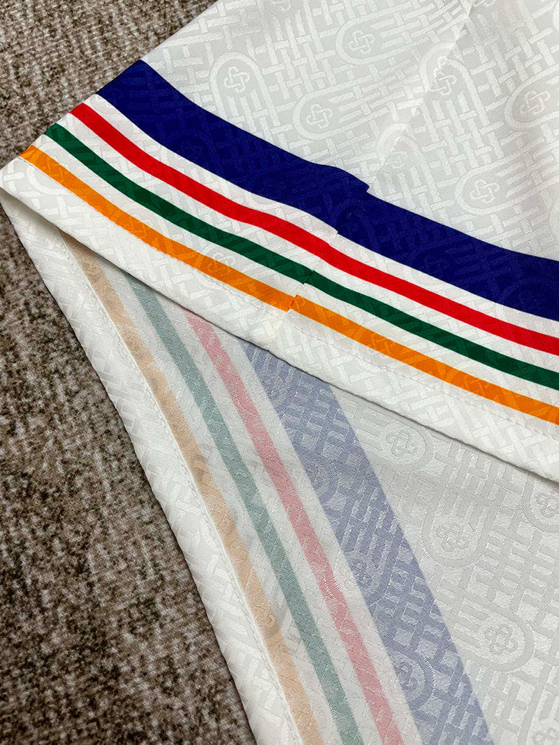 CASABLANCA Tennis Club IconSilk Shirt
