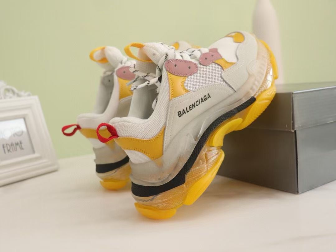 Balenciaga Triple S 'White Yellow'