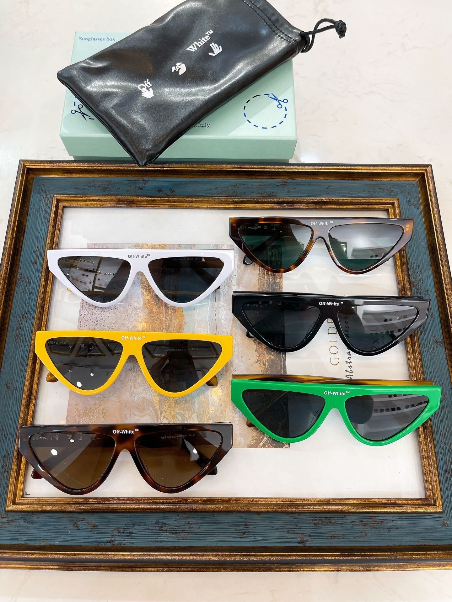 Off-White Gustav tinted sunglasses