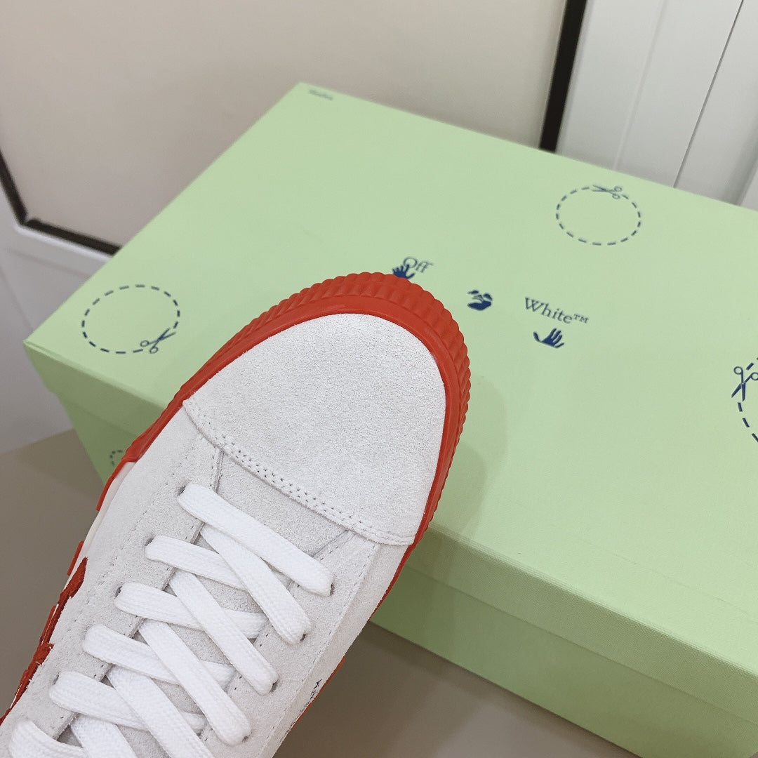 Off-White Vulc Sneaker Low 'White Red'
