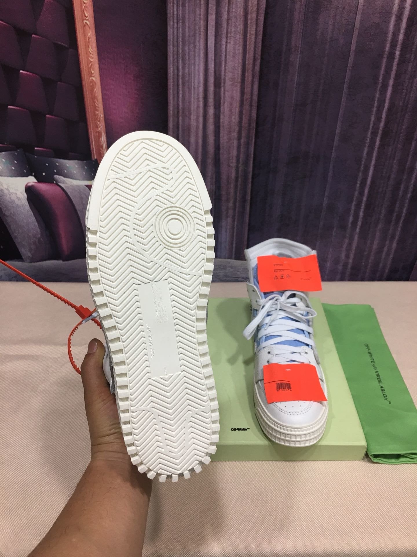 Off-White Off Court 3.0 High 'White Blue'