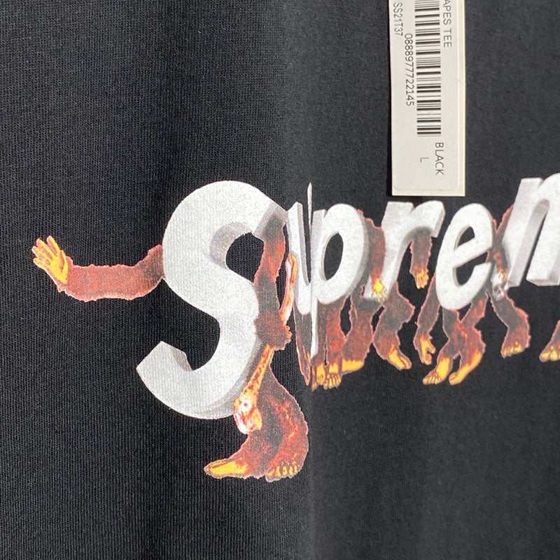Supreme Apes Tee Black - SS21
