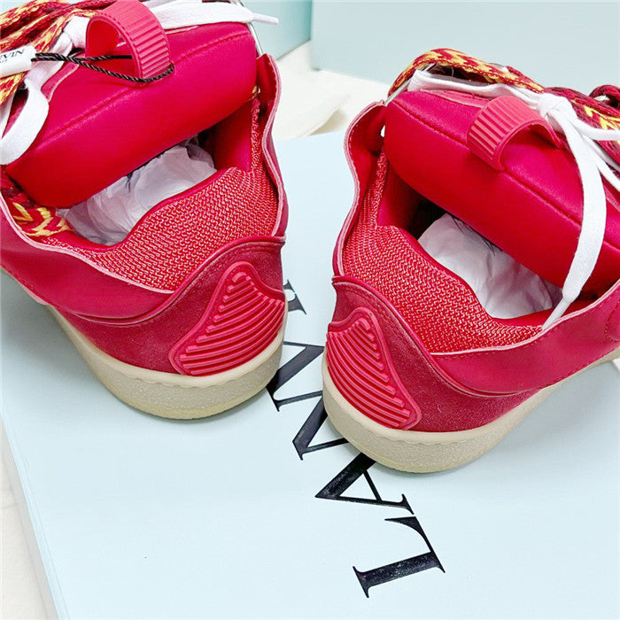 Lanvin Curb Sneaker Poppy Red