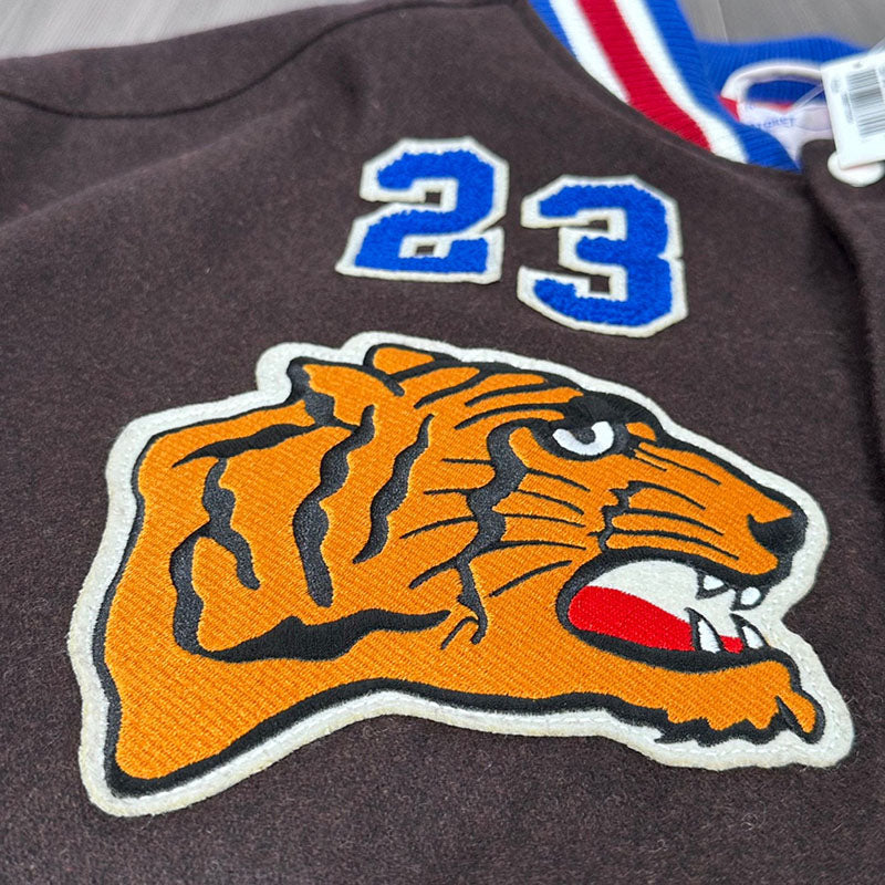 Supreme Tiger Varsity Jacket Brown