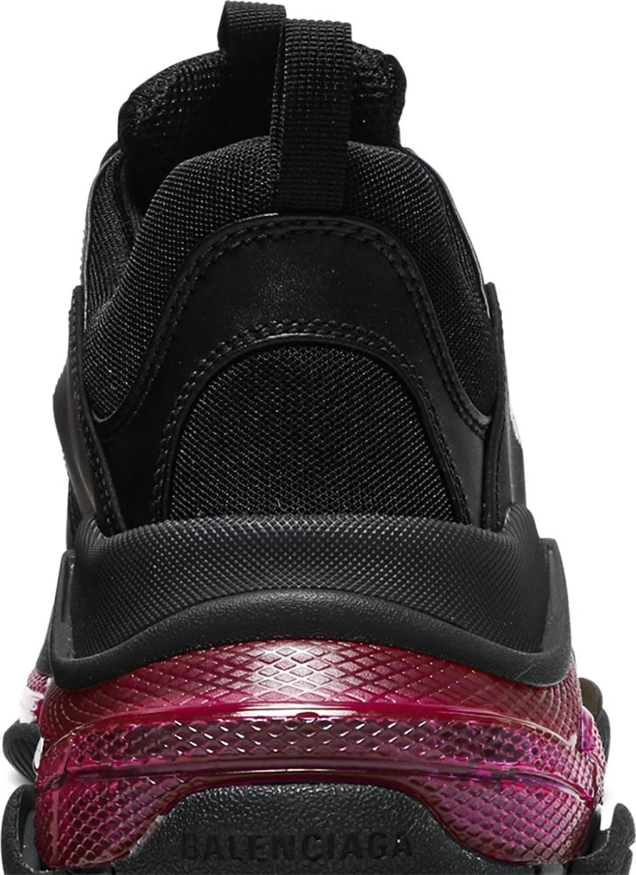Balenciaga Triple S Sneaker 'Clear Sole - Black Pink Neon'