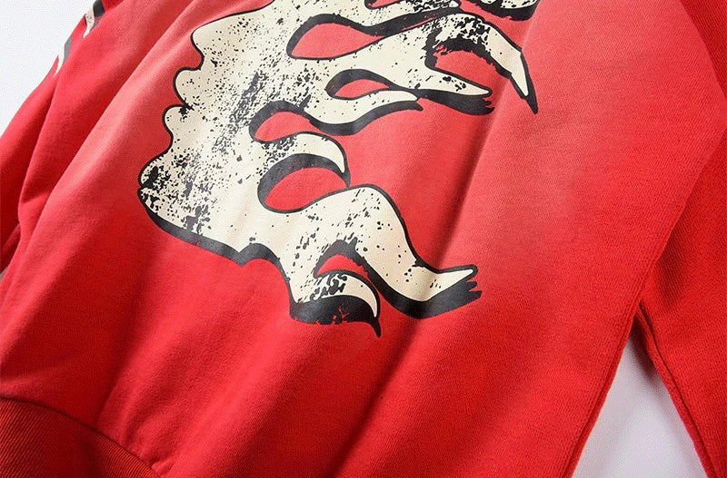 Hellstar Records Hoodie Red