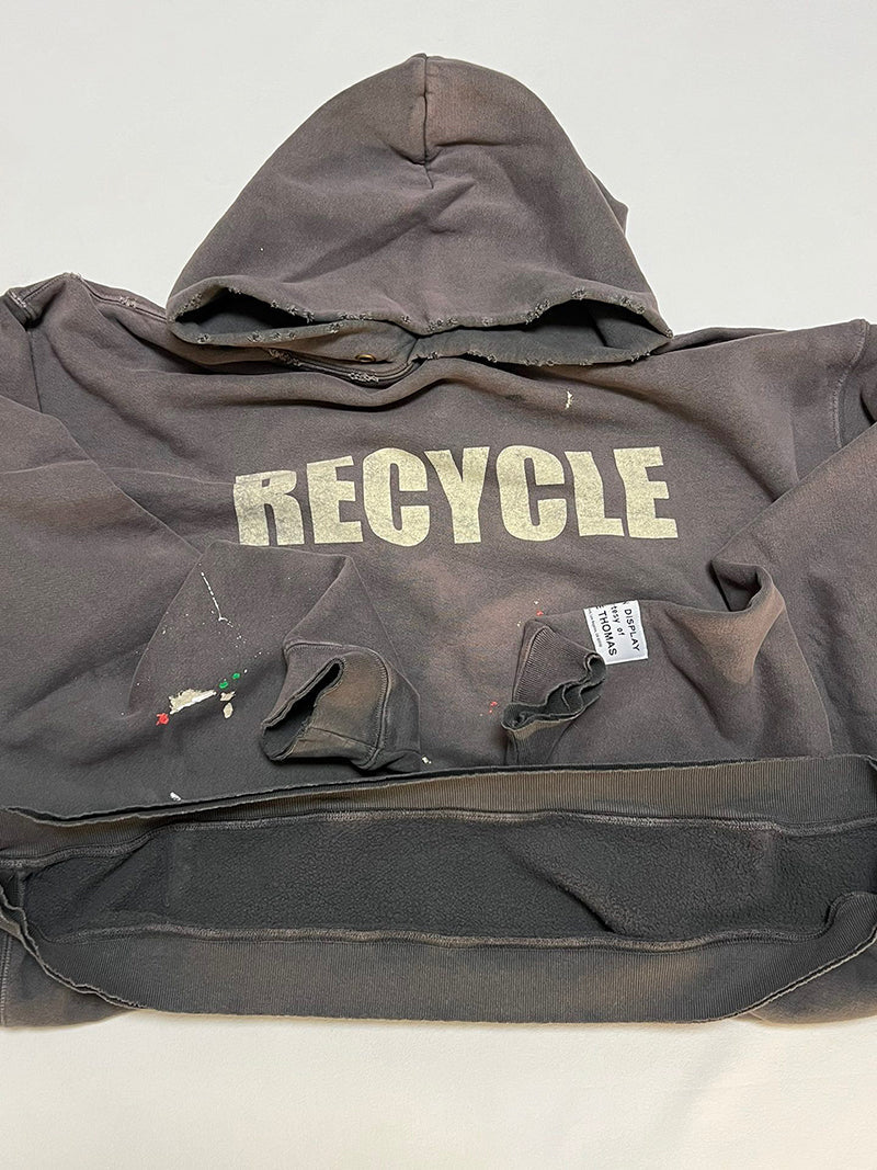 Gallery Dept. 90's Recycle Hoodie Washed Black