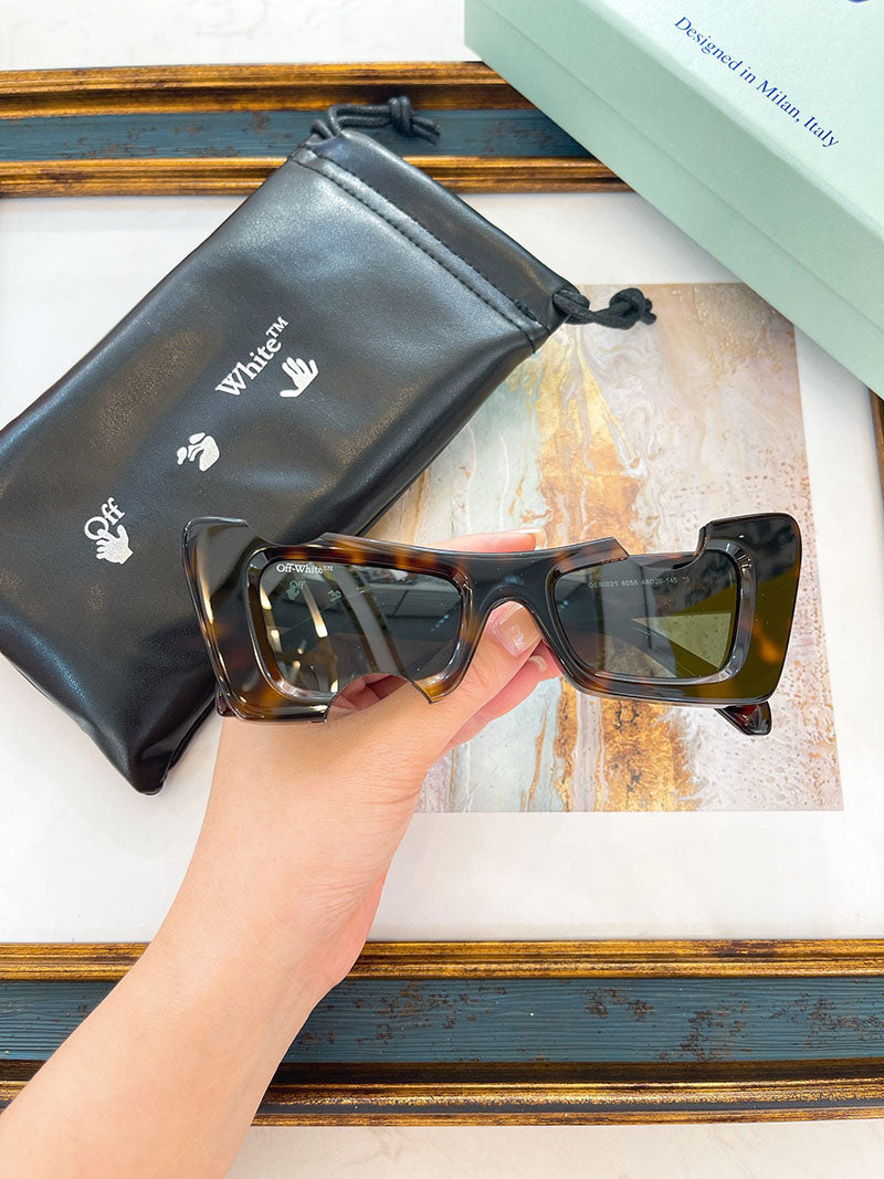 OFF-WHITE Cannes Cut-Out Cat-Eye Sunglasses