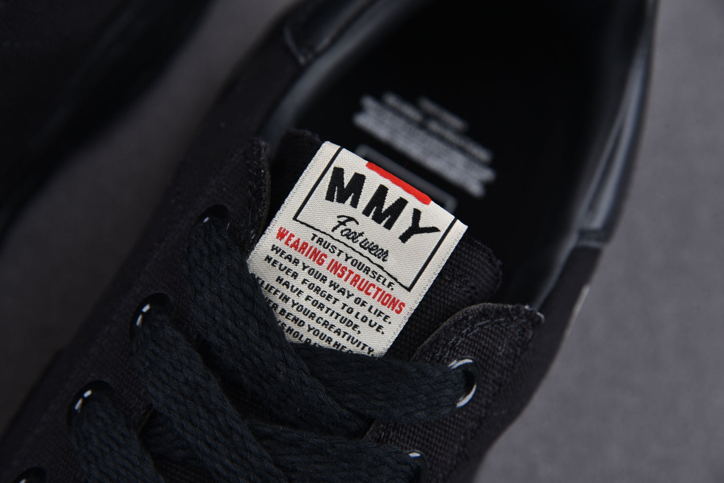 Maison Mihara Yasuhiro Blakey OG Sole Low All Black