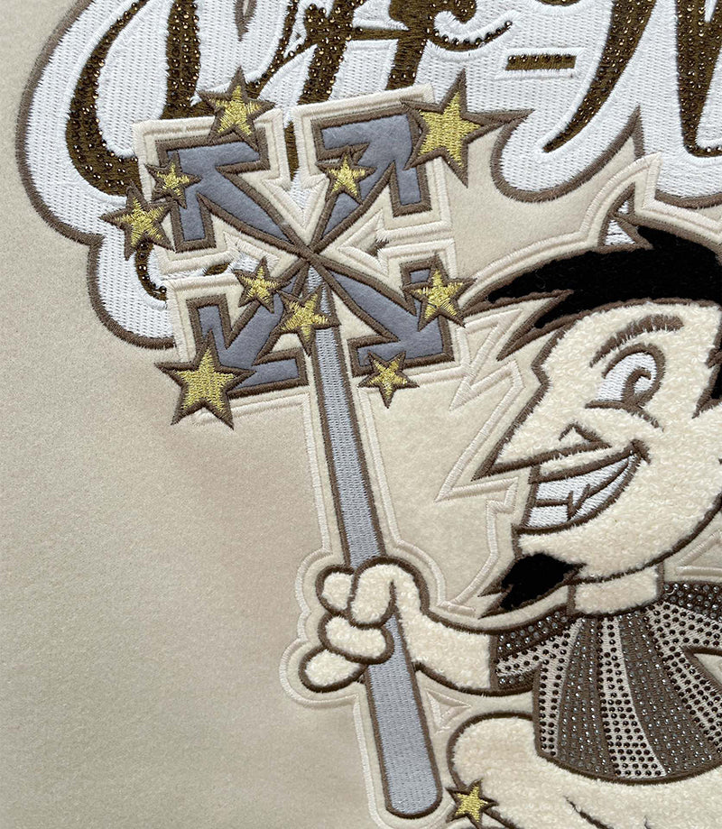 OFF-WHITE AC Milan Varsity Jacket