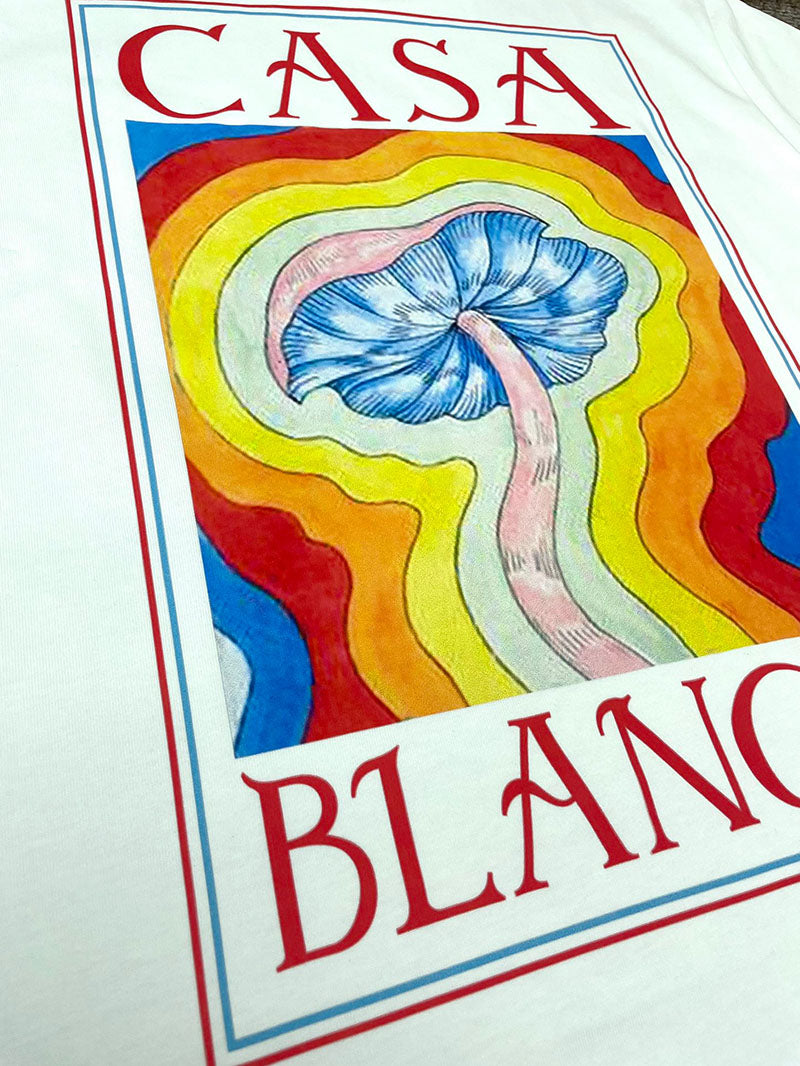 CASABLANCA Mind Vibrations Printed T-shirt