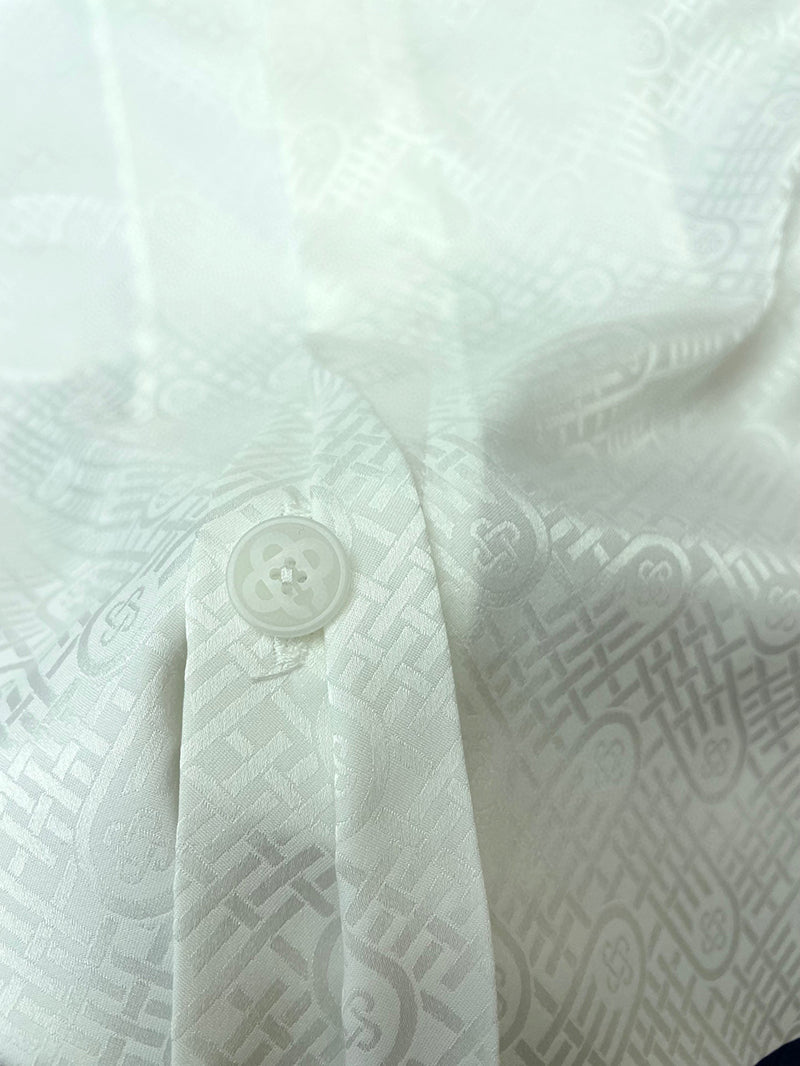 CASABLANCA Tennis Club IconSilk Shirt