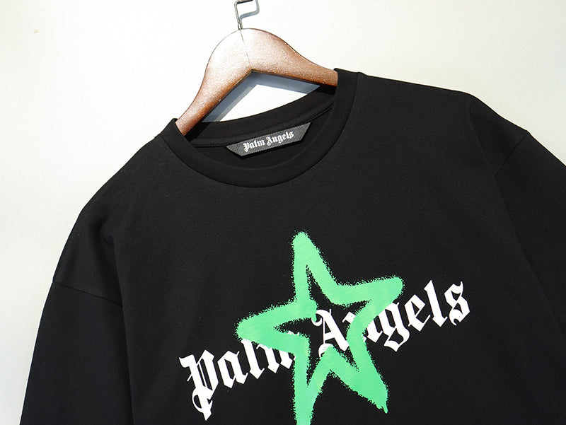 Palm Angels Women's Star Sprayed T-Shirt