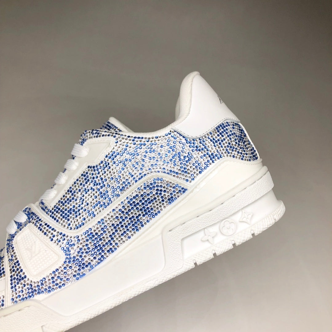 Louis Vuitton LV Trainer Azur Stone