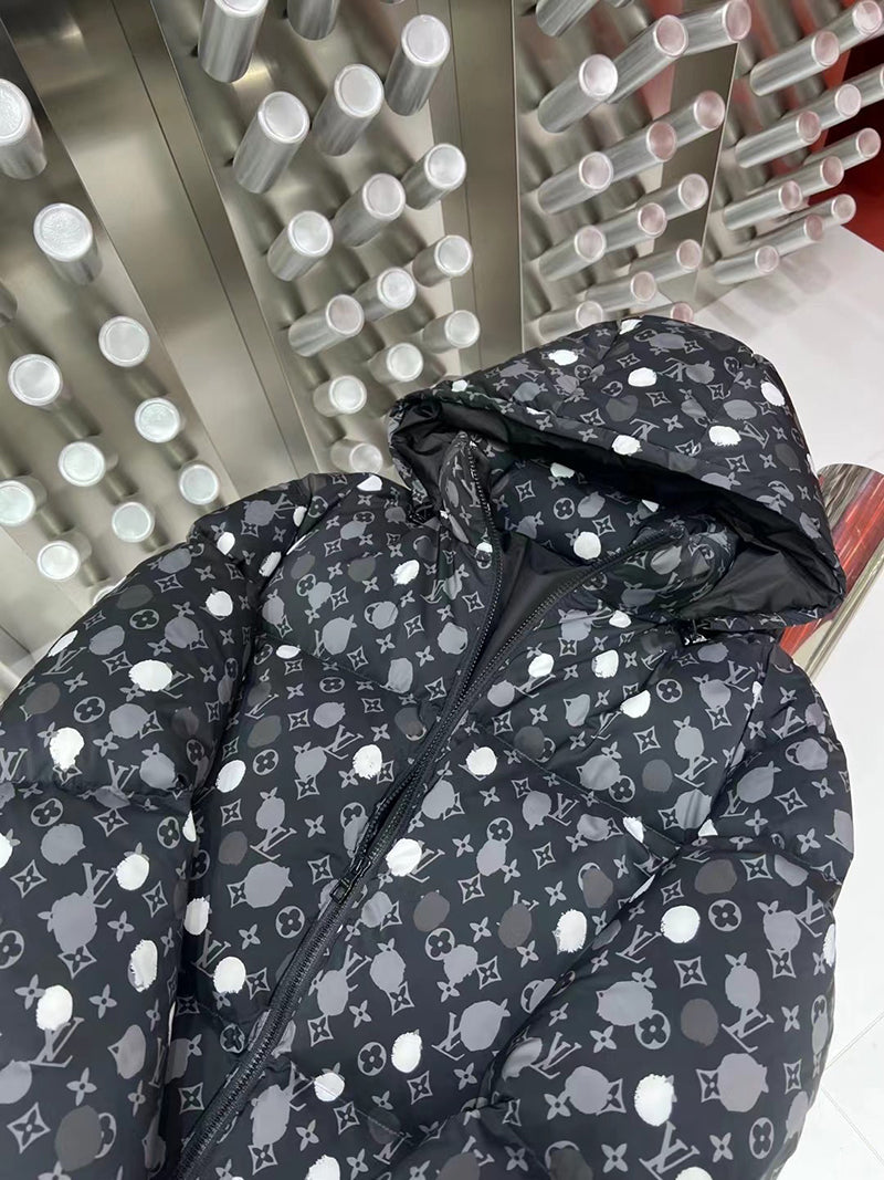 Louis Vuitton x YK Monogram Painted Dots Down Blouson