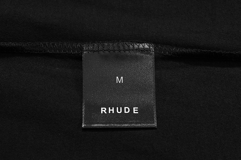 Rhude Racing Crest Tee Black