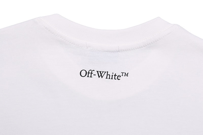 Off-White Fresco Oval T-shirt | White