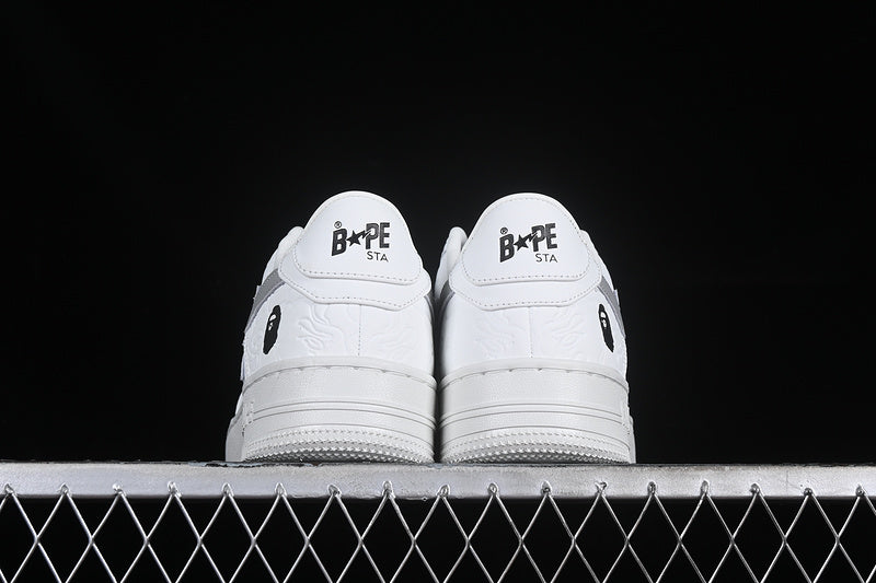 A Bathing Ape Bape Sta Low #3 Line Camo White