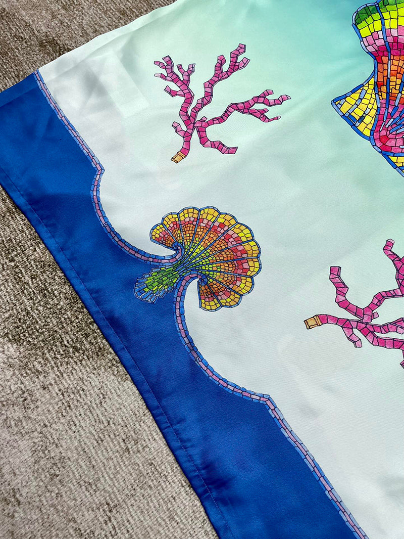 CASABLANCA Coquillage Coloré Silk Shirt