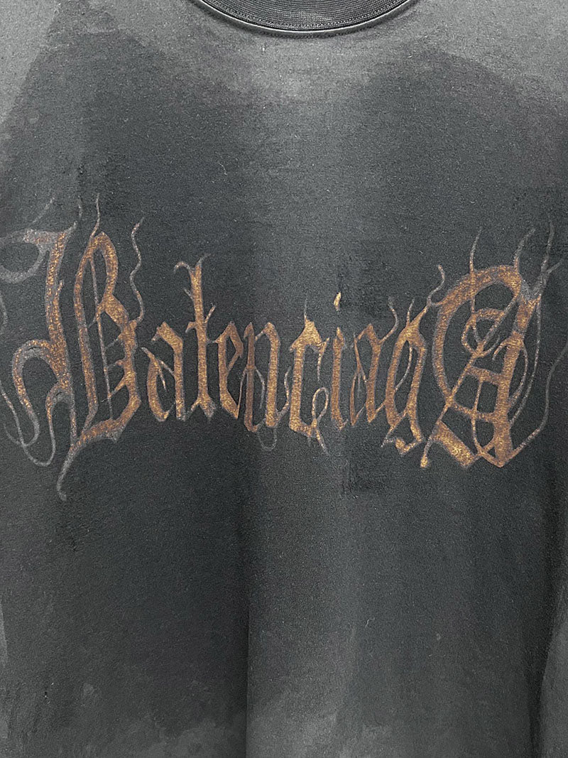 Balenciaga heavy metal t-shirt