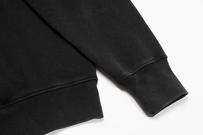 Off-White Digit Bacchus Cotton Sweatshirt Black