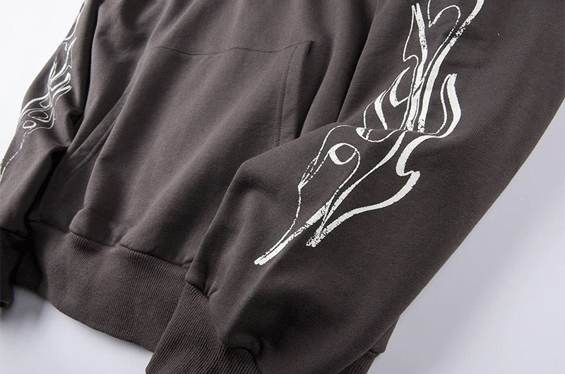 Hellstar Records Tour Hoodie Black